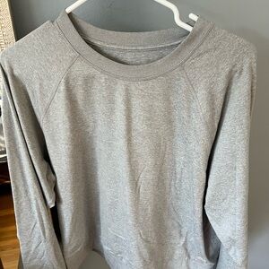 Vuori Light Gray Sweatshirt